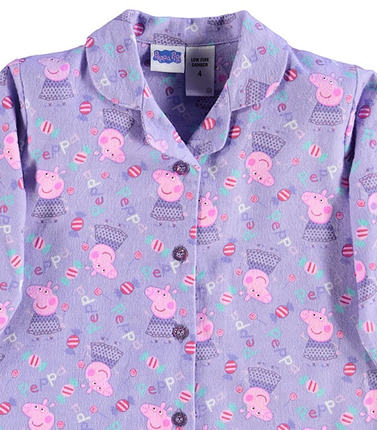 Peppa Pig Flannelette Pyjama Set 2 of 5