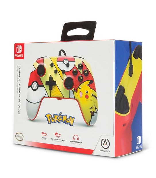 PowerA - Enhanced Wired Controller for Nintendo Switch - Pokemon Pop Art