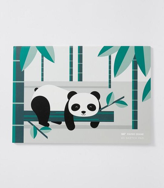 Paper Crane A3 Panda Sketch Pad