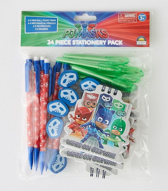 PJ Masks 24 Piece Stationery Pack