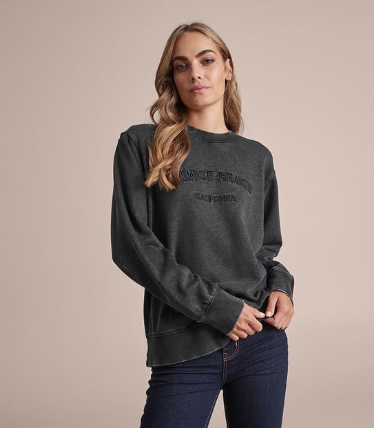 Washed Logo Jumper