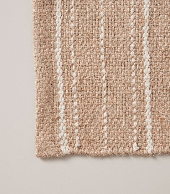 Woven Jute Cotton Stripe Placemat