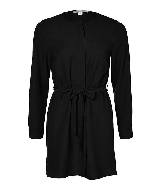 Longline Shirt - Black