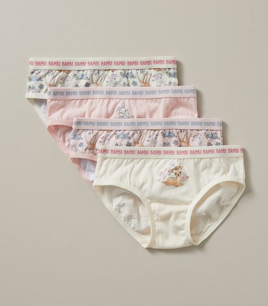 4 Pack Disney Bambi Briefs