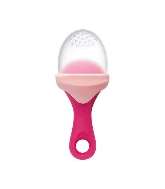 Boon PULP Silicone Feeder - Blush Pink