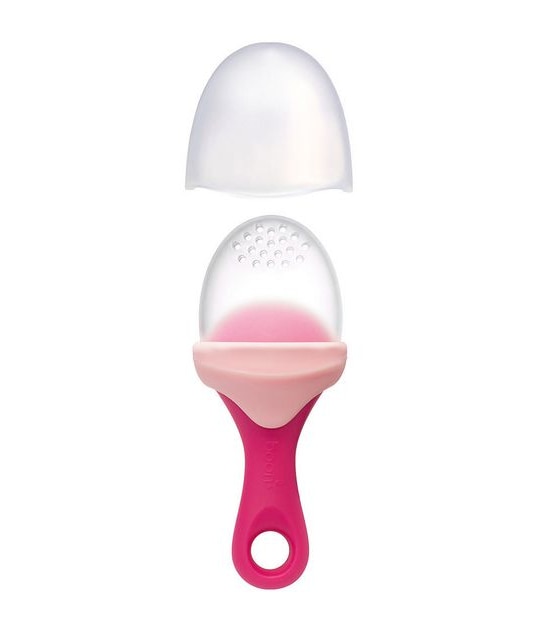 Boon PULP Silicone Feeder - Blush Pink