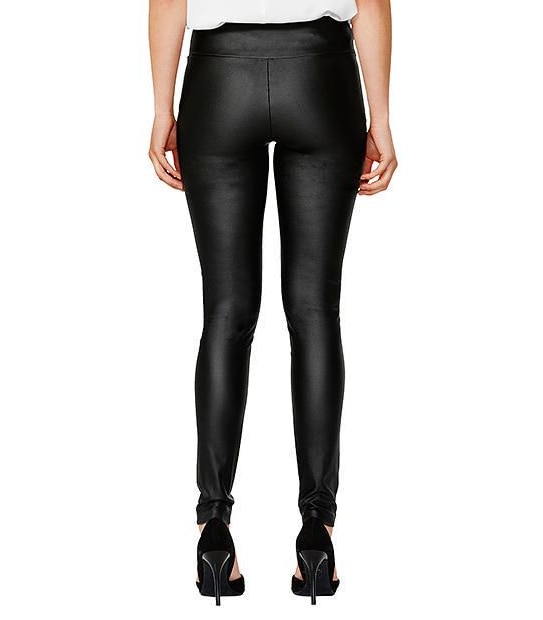 Leather Look Treggings