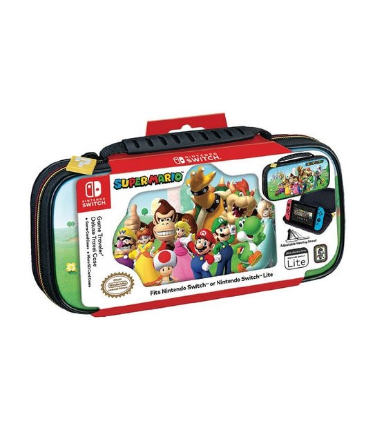 PowerA - Nintendo Switch Game Traveler Deluxe Travel Case - Super Mario Family