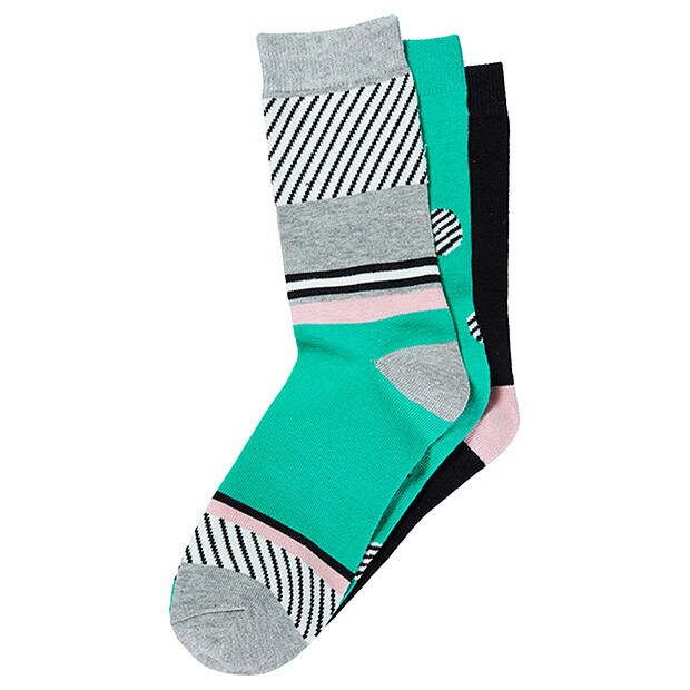 3 Pack Casual Crew Socks 3 Pack Casual Crew Socks