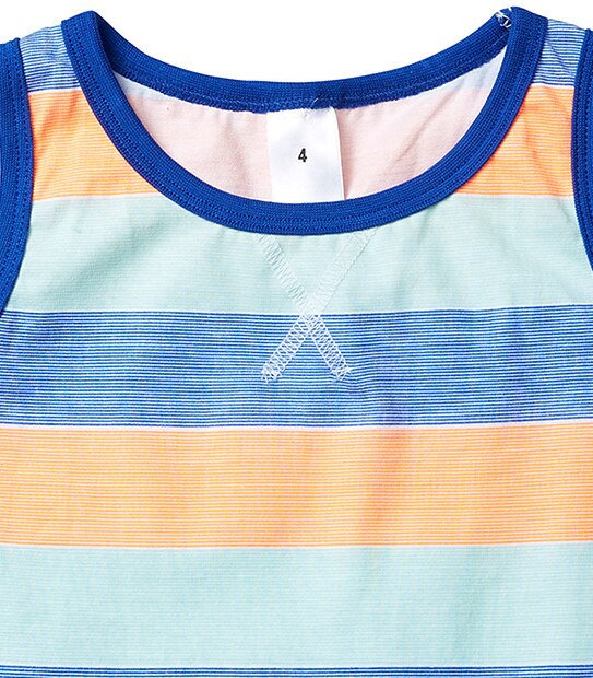 Boys' Stripe Print Singlet