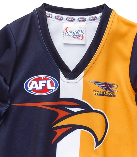 AFL West Coast Eagles Kids' Guernsey