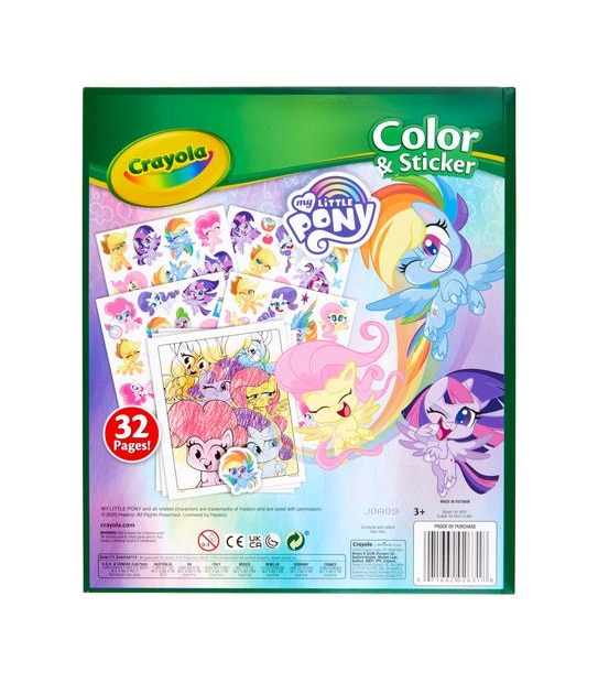 Crayola My Little Pony Colour & Sticker Set 