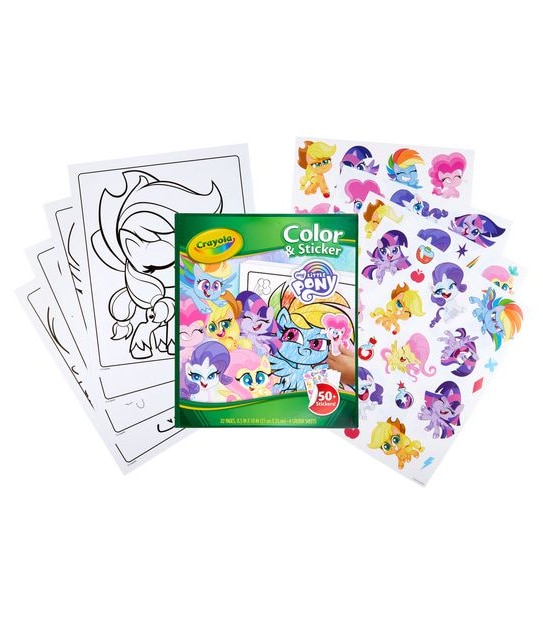 Crayola My Little Pony Colour & Sticker Set 
