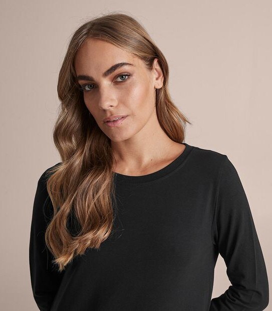 Tiered Jersey Midi Dress