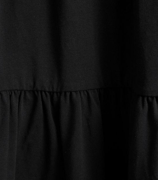 Tiered Jersey Midi Dress