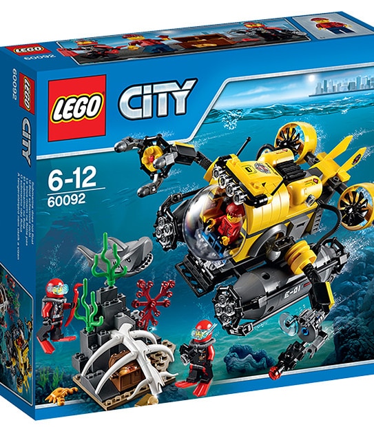 LEGO&reg; CITY Deep Sea Submarine 60092