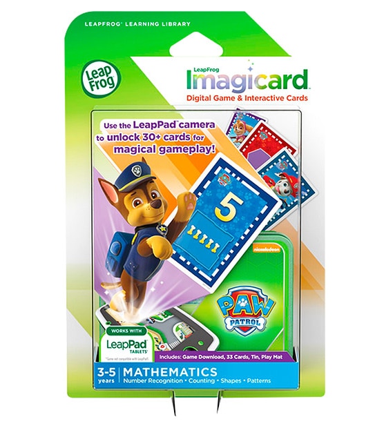 LeapFrog Learning Library Imagicard Paw Patrol