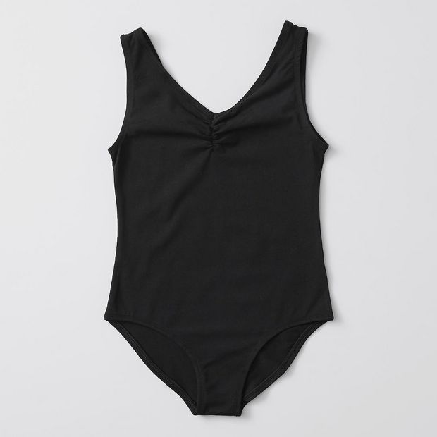 Sleeveless Leotard - Black