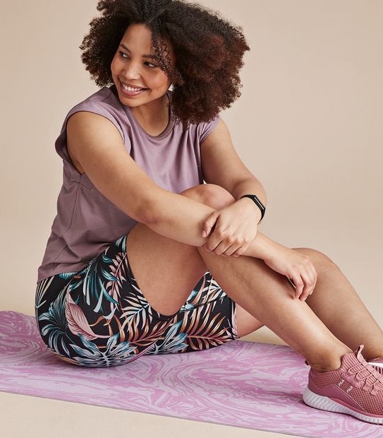 Active Fold Sleeve Jersey T-Shirt