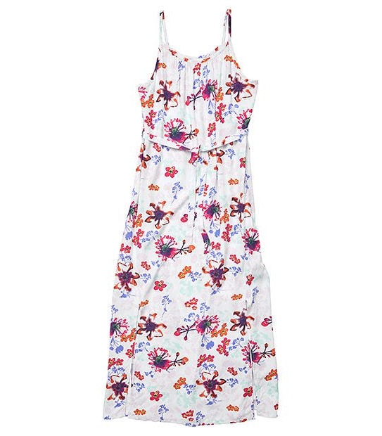 Tropical Floral Maxi Dress