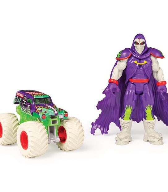 Monster Jam 1:64 Die Cast & Creature Figurine Assorted