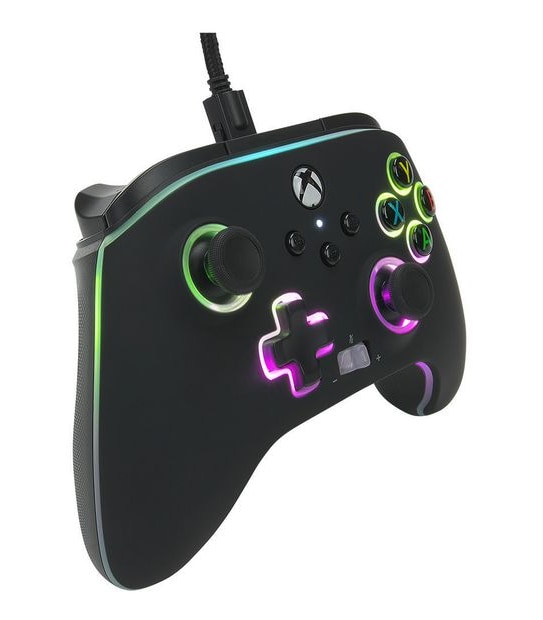 PowerA - Spectra Enhanced Wired Controller RGB for Xbox - Black