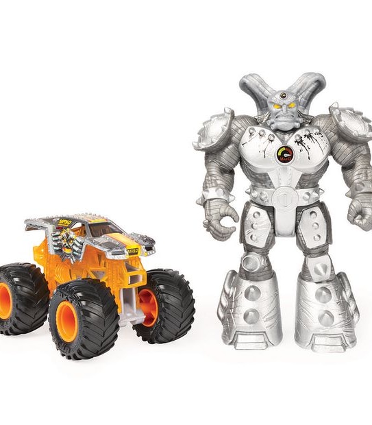 Monster Jam 1:64 Die Cast & Creature Figurine Assorted