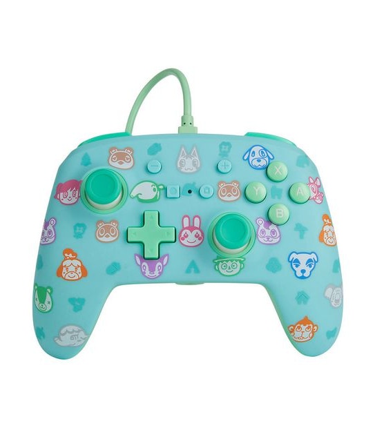 PowerA - Enhanced Wired Controller for Nintendo Switch - Animal Crossing New Horizons