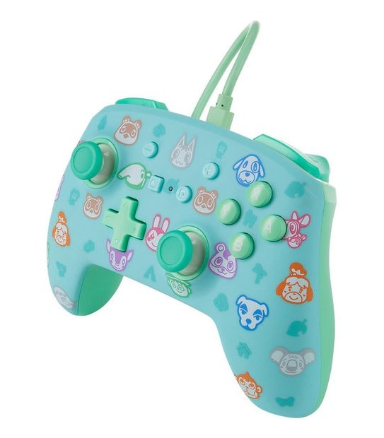 PowerA - Enhanced Wired Controller for Nintendo Switch - Animal Crossing New Horizons