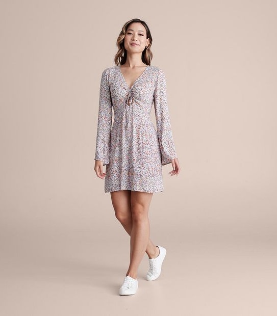 Lily Loves Bell Sleeve Mini Dress