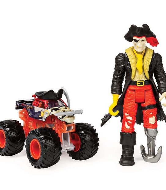 Monster Jam 1:64 Die Cast & Creature Figurine Assorted