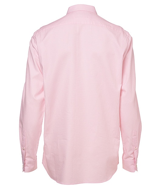 Men's Limited Editions Australian Cotton Pink Mini Check Shirt