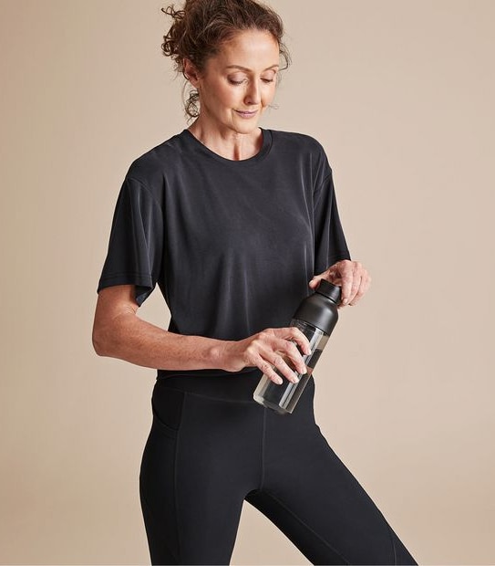 Active Yoga Ribbed Crop T-Shirt