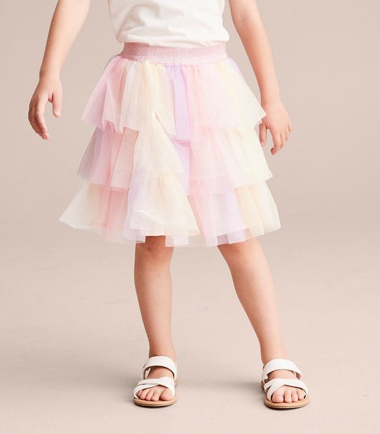 Layered Tulle Skirt
