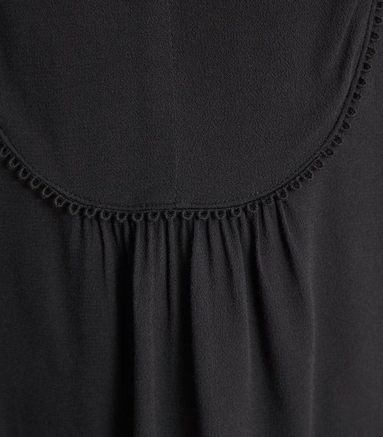 Bib Detail Blouse