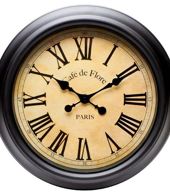 Derwent Antique Look Wall Clock 45cm