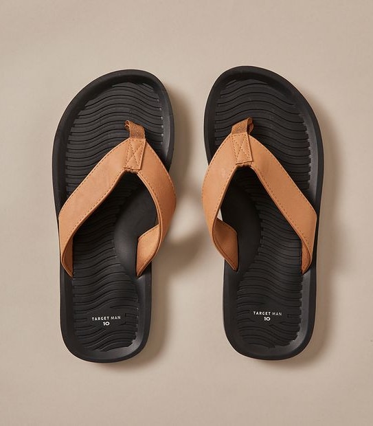 Mens Ross Moulded Footbed Thongs