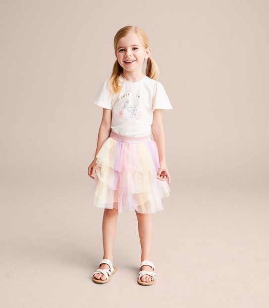 Layered Tulle Skirt