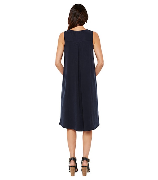 Yours Sincerely Swing Dress - Navy 2 of 4