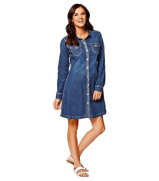 knee length dresses for ladies REYNA