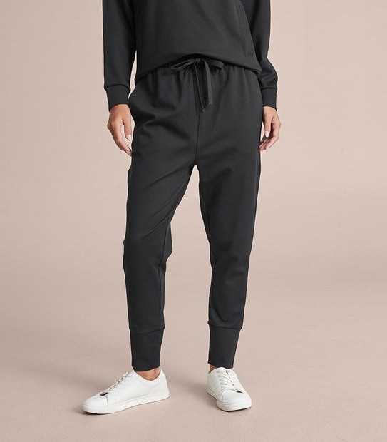 Twill Knit Jogger Pants