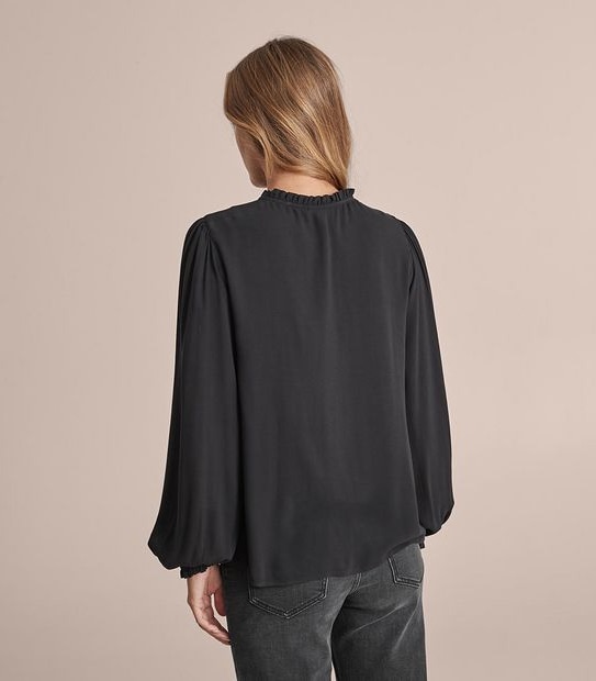 Bib Detail Blouse