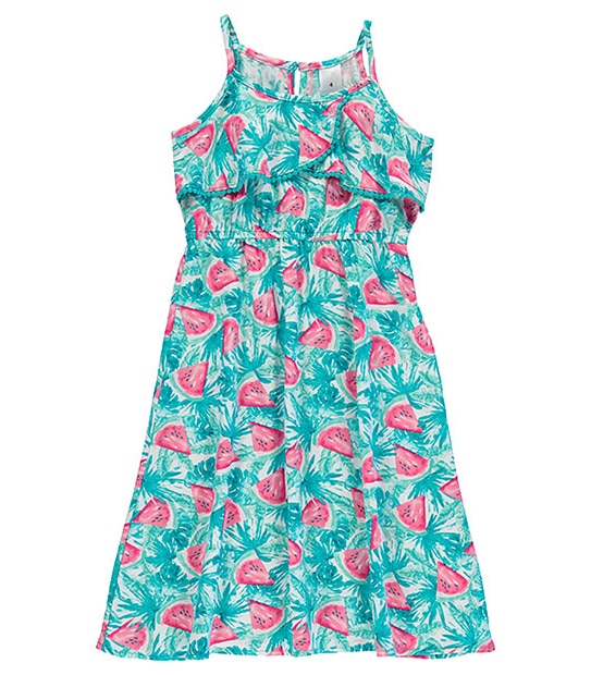 Watermelon Print Maxi Dress