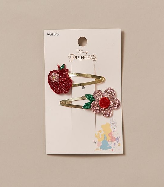 2 Pack Disney Princess Licensed Snow White Hair Clips 