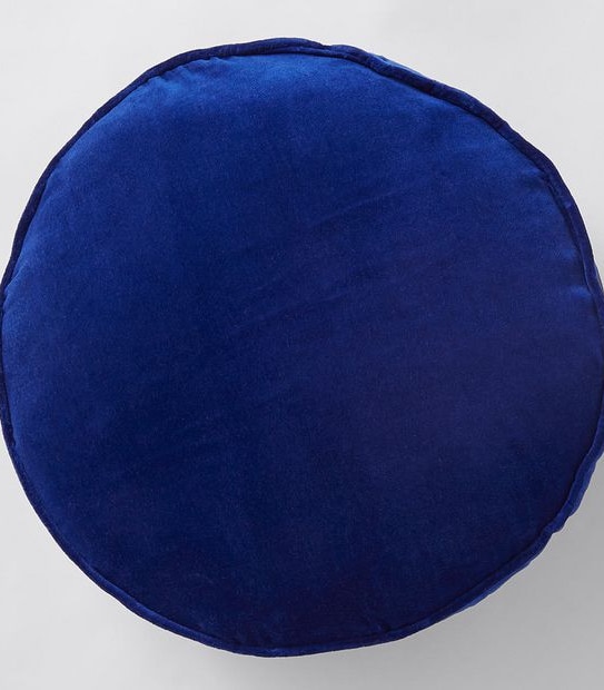 Round Velvet Cushion