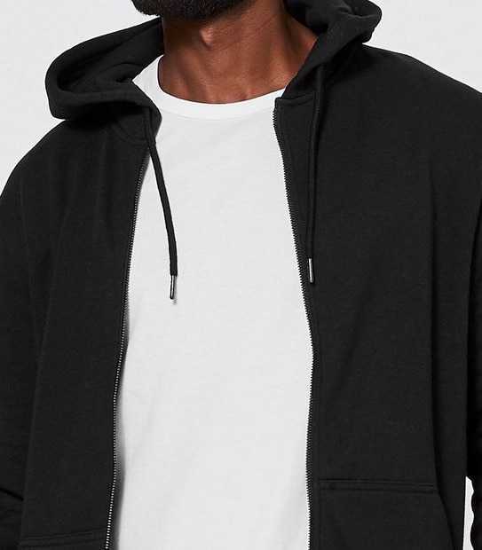 Fleece Zip Through Hoodie