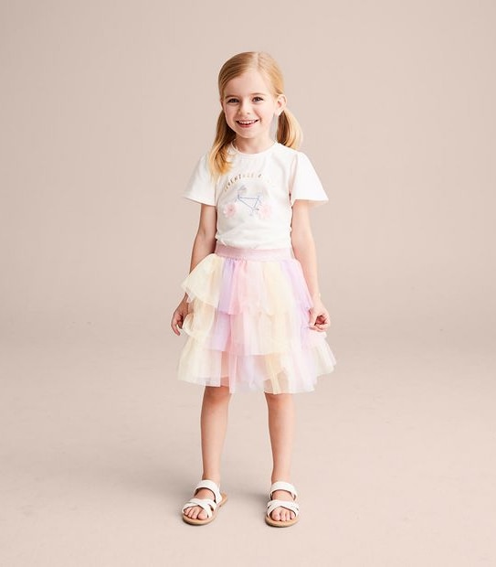 Layered Tulle Skirt