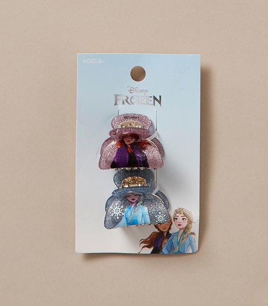 2 Pack Disney Frozen Licensed Anna & Elsa Claw Clips