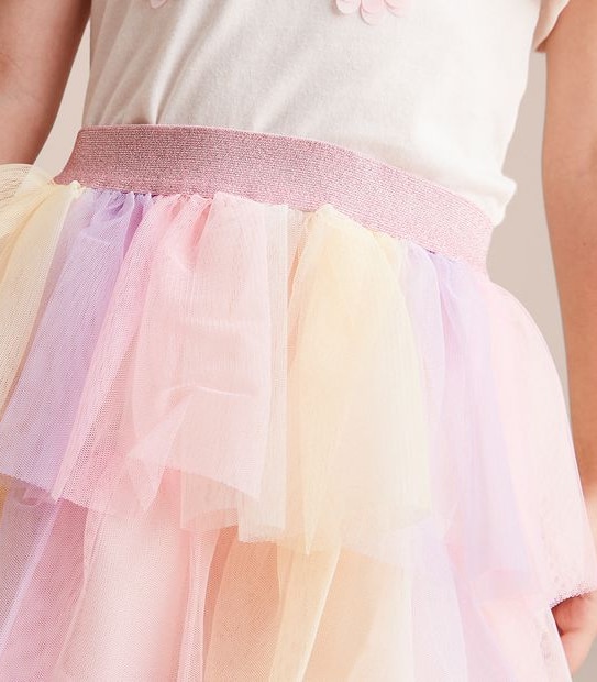 Layered Tulle Skirt