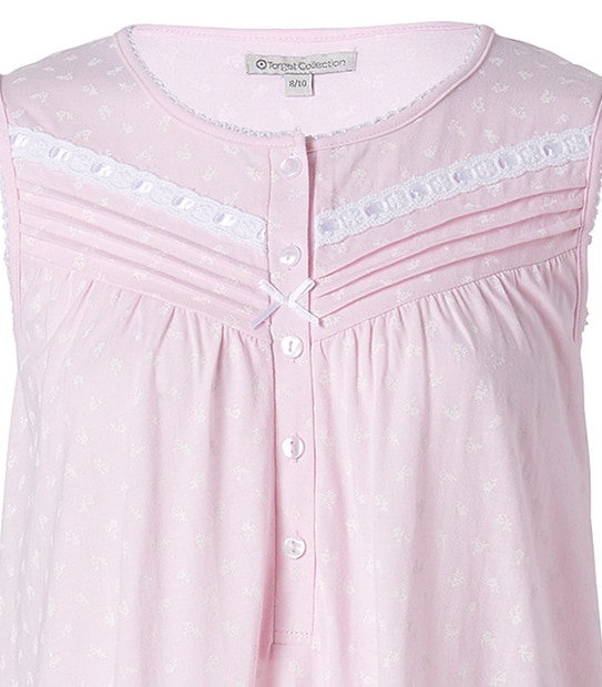 Floral Sleeveless Nightie 2 of 4